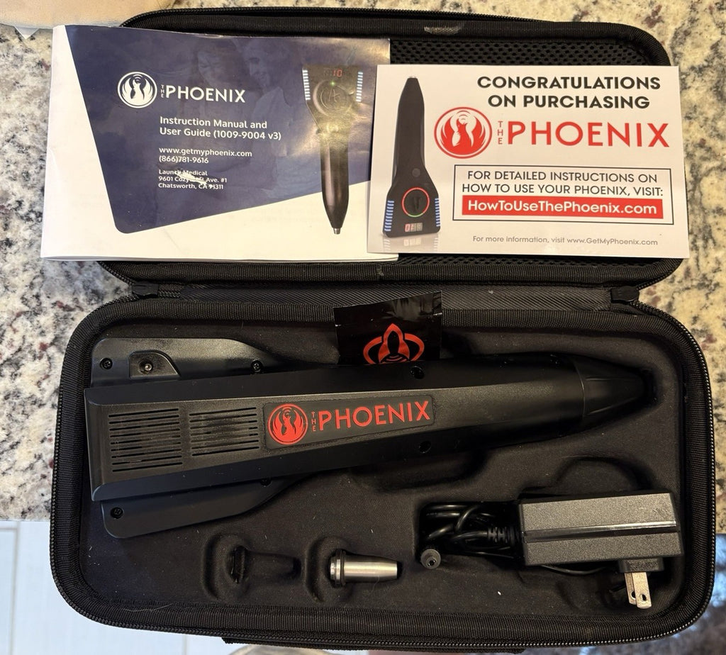 The Phoenix Acoustic wave Therapy Device